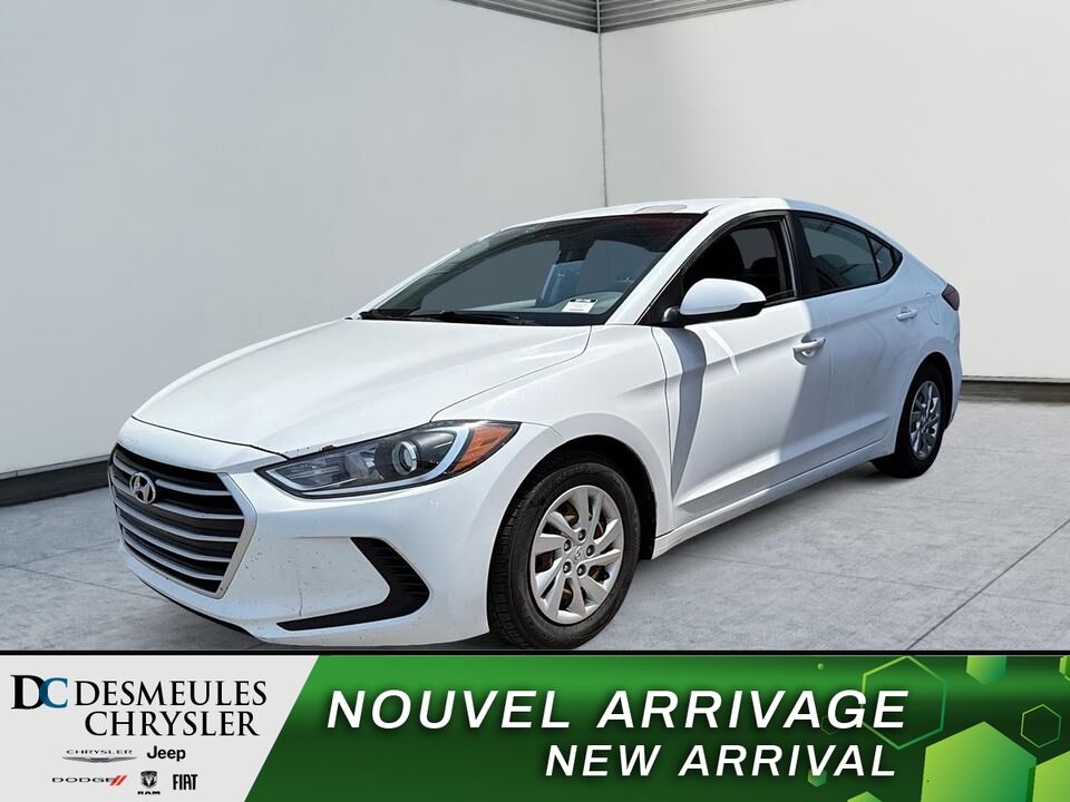 2017 Hyundai Elantra  - Desmeules Chrysler