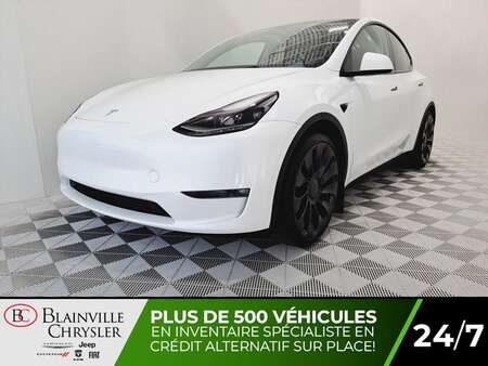 2022 Tesla Model Y PERFORMANCE AWD * DUAL MOTOR * MAGS 21 POUCES * for Sale  - BC-S3021  - Desmeules Chrysler