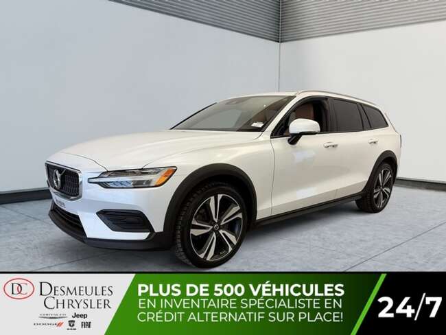 2020 Volvo V60 Cross Country T5 AWD Toit panoramique Cuir 2 tons Navigation for Sale  - DC-D5309A  - Blainville Chrysler