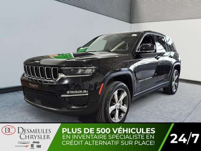2022 Jeep Grand Cherokee Limited 4x4 Cuir Caméra de recul Cruise Mags for Sale  - DC-D6210  - Desmeules Chrysler