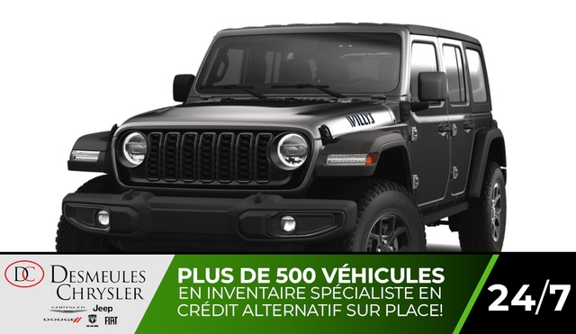 2025 Jeep WRANGLER 4XE for Sale  - DC-25075  - Desmeules Chrysler