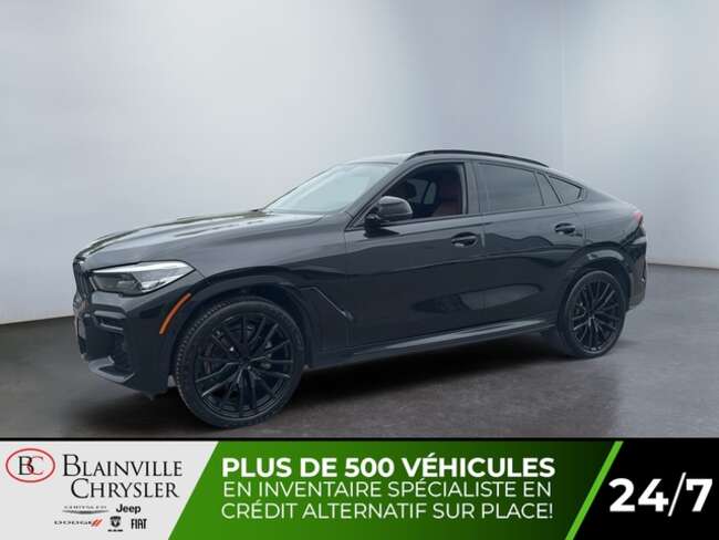 2022 BMW X6 XDRIVE40I TOIT PANO CAM360 VOLANT/CUIR CHAUFFANT for Sale  - BC-S5966  - Desmeules Chrysler