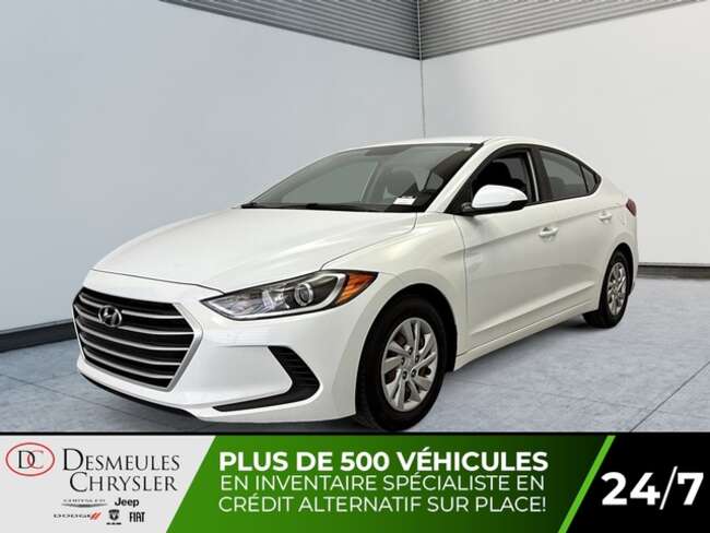 2017 Hyundai Elantra L Manuelle Sièges avant chauffants Économique for Sale  - DC-25116B  - Desmeules Chrysler