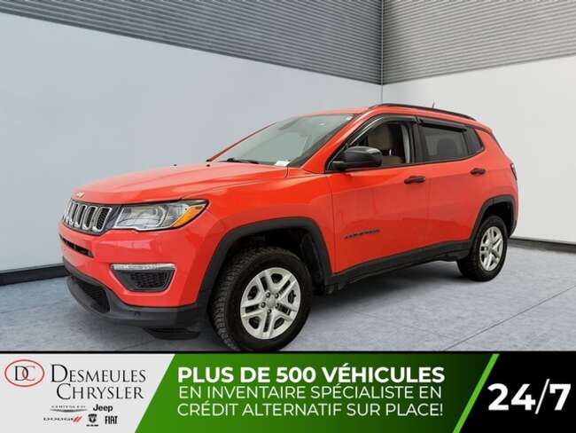 2018 Jeep Compass Sport 4x4 Uconnect Caméra  recul Cruise Bluetooth for Sale  - DC-S5758  - Blainville Chrysler