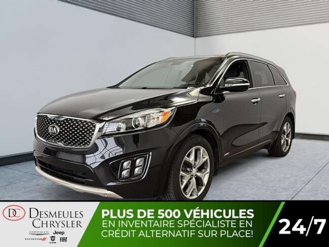 2017 Kia Sorento SX AWD Turbo Toit pano Cuir Caméra Navigation Mags for Sale  - DC-D6253A  - Desmeules Chrysler