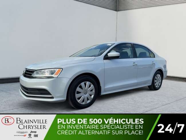 2017 Volkswagen Jetta 1.4TS ANDROID AUTO APPLE CAR PLAY BLUETOOTH for Sale  - BC-P4795A  - Blainville Chrysler