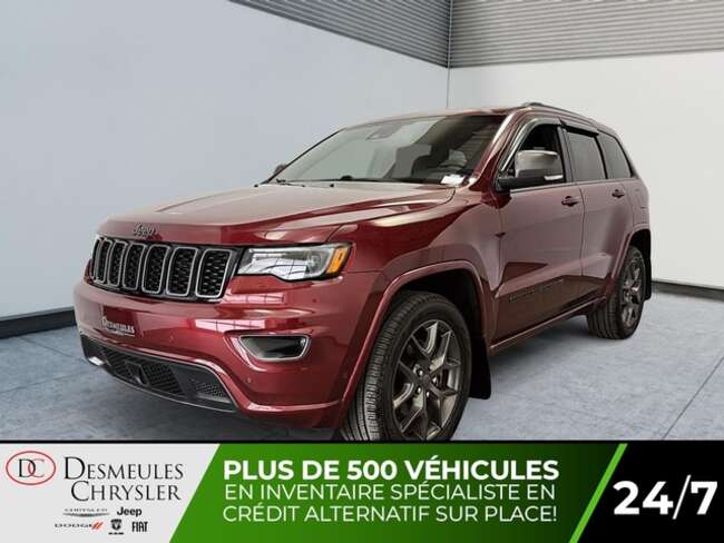 2021 Jeep Grand Cherokee Limited 4x4 Toit pano Cuir Caméra Mags Cruise adap for Sale  - DC-D6282  - Desmeules Chrysler
