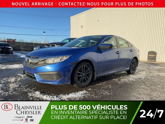 2016 Honda Civic for Sale  - BC-M5191A  - Blainville Chrysler