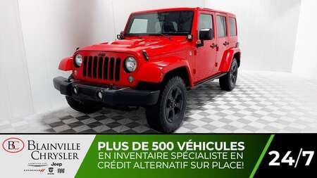 2015 Jeep Wrangler SAHARA UNLIMITED 4X4 * CUIR * CAMERA * BLUETOOTH for Sale  - BC-S2702  - Desmeules Chrysler