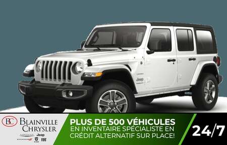 2023 Jeep Wrangler SAHARA UNLIMITED ENSEMBLE REMORQUAGE ENSEMBLE LED for Sale  - BC-30187  - Blainville Chrysler