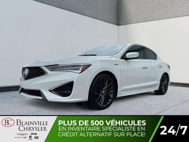 2019 Acura ILX W/TECHNOLOGIE/A-SPEC PKG TOIT OUVRANT NAVIGATION for Sale  - BC-P4825A  - Blainville Chrysler