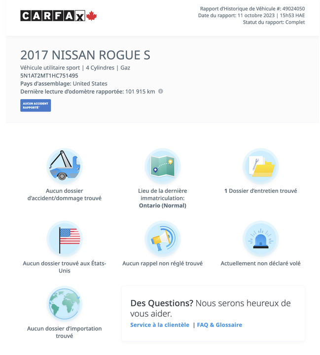 2017 Nissan Rogue  - Blainville Chrysler