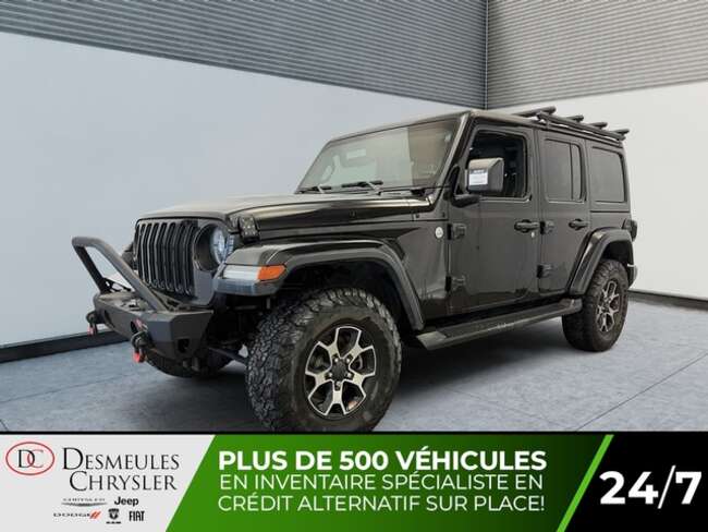 2019 Jeep Wrangler Unlimited Sahara 4x4 Toit rigide Manuelle  Nav for Sale  - DC-24487A  - Blainville Chrysler