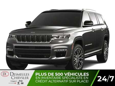 2024 Jeep Grand Cherokee L Summit L 4x4 Uconnect 10.1 Nav po Toit panoramique for Sale  - DC-24202  - Desmeules Chrysler