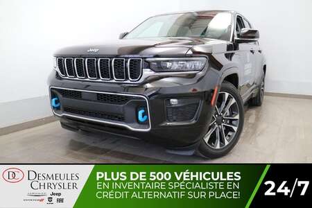 2022 Jeep GRAND CHEROKEE 4XE Overland 4X4   UCONNECT 10.1 PO   TOIT OUV  PANO for Sale  - DC-N0774  - Desmeules Chrysler
