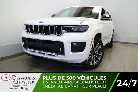 2023 Jeep Grand Cherokee L Overland 4X4 UCONNECT 10.1PO NAV 7 PASSAGERS CAM for Sale  - DC-23470  - Desmeules Chrysler