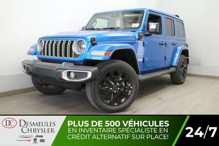 2024 Jeep WRANGLER 4XE Sahara 4XE HYBRIDE UCONNECT CAMERA DE RECUL for Sale  - DC-24046  - Blainville Chrysler