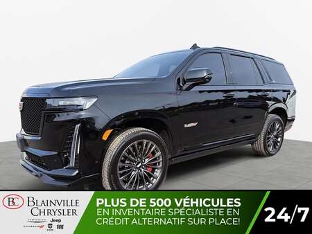 2023 Cadillac Escalade AWD V-SERIE SPORT 7 PASSAGERS 682 HP 652 TORQUE for Sale  - BC-P4093  - Desmeules Chrysler