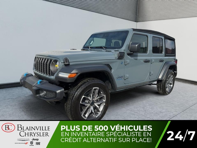 2024 Jeep WRANGLER 4XE for Sale  - BC-40307  - Desmeules Chrysler