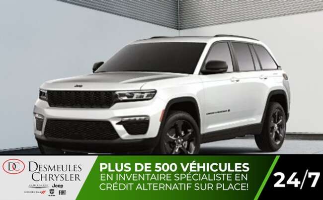 2024 Jeep Grand Cherokee Limited 4x4 Uconnect 10.1po Nav Toit panoramique for Sale  - DC-24266  - Desmeules Chrysler