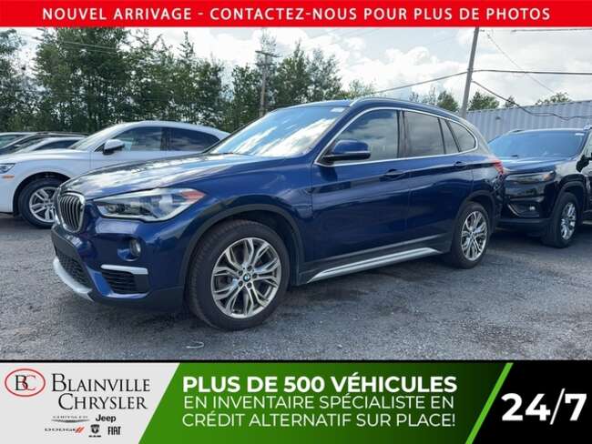 2018 BMW X1 xDrive28i TOIT OUVRANT PANORAMIQUE MAGS CUIR for Sale  - BC-P4933  - Desmeules Chrysler