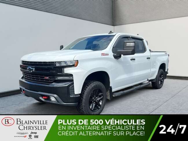 2020 Chevrolet Silverado 1500 Z71 LT TRAILBOSS 4X4 CREW CAB MARCHEPIEDS MAGS for Sale  - BC-P4587A  - Blainville Chrysler