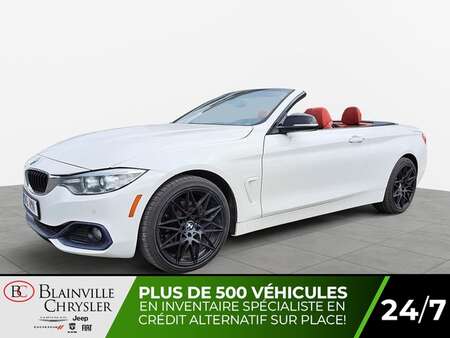 2016 BMW 4 Series 428i xDrive CONVERTIBLE CUIR ROUGE GPS MAGS for Sale  - BC-BMWLUDO  - Desmeules Chrysler