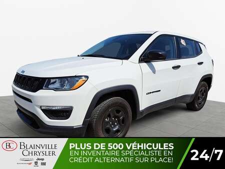 2020 Jeep Compass SPORT MANUELLE 6 VITESSES UCONNECT CLIMATISATION for Sale  - BC-D3514A  - Desmeules Chrysler