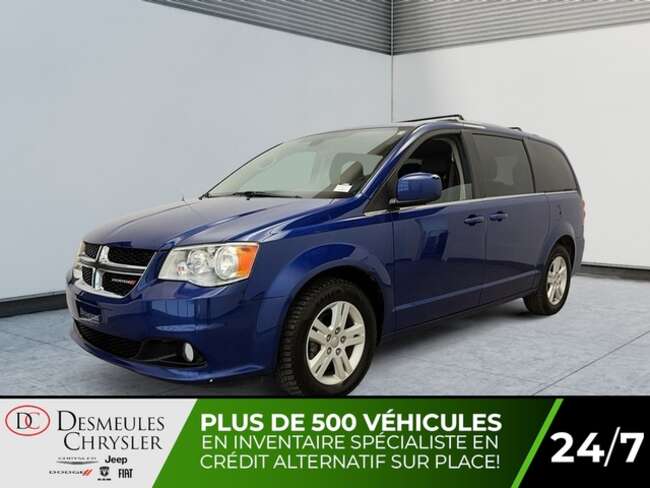 2020 Dodge Grand Caravan Crew Plus Sièges avant et volant chauffants Cuir for Sale  - DC-L5686  - Desmeules Chrysler