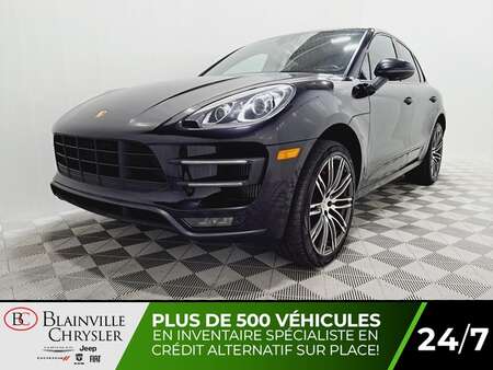 2017 Porsche Macan TURBO AWD TOIT PANORAMIQUE CUIR ROUGE GPS MAGS for Sale  - BC-D2839  - Blainville Chrysler