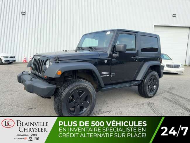 2013 Jeep Wrangler 4WD WRANGLER SPORT MARCHEPIEDS MAGS CRUISE for Sale  - BC-40323B  - Desmeules Chrysler