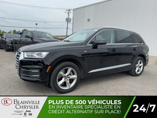 2019 Audi Q7 QUATTRO 7 PASSAGERS NAVIGATION CUIR BAS KM MAGS for Sale  - BC-P5078  - Desmeules Chrysler