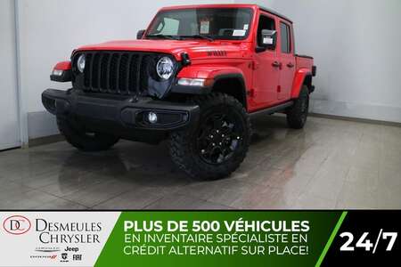 2023 Jeep Gladiator Willys 4X4 UCONNECT 8.4PO AIR CLIMATISÉ CAMÉRA for Sale  - DC-23336  - Desmeules Chrysler