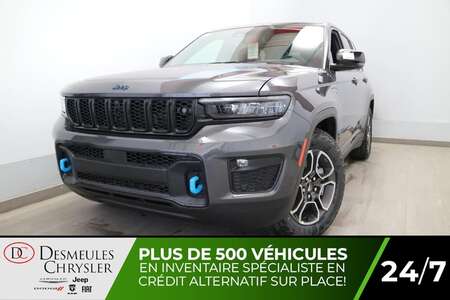 2022 Jeep GRAND CHEROKEE 4XE Trailhawk 4X4 HYBRIDE  UCONNECT 10.1PO  TOIT OUV for Sale  - DC-N0884  - Blainville Chrysler
