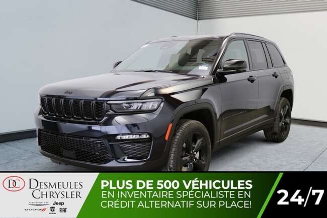 2025 Jeep Grand Cherokee Limited 4x4 Toit ouvrant Pano Navigation Cuir for Sale  - DC-25025  - Desmeules Chrysler