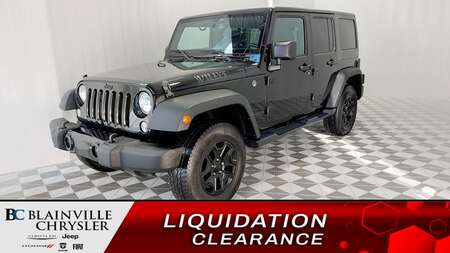 2017 Jeep Wrangler UNLIMITED * WILLYS * MANUEL * BAS KM * A/C * for Sale  - BC-21624A  - Desmeules Chrysler