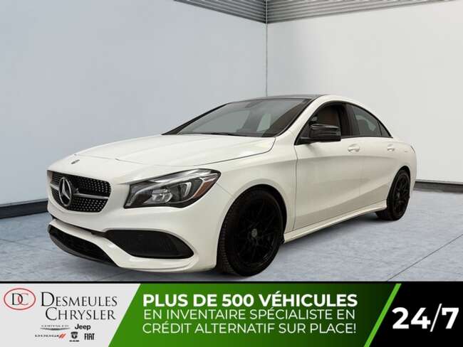 2018 Mercedes-Benz CLA CLA 250 4matic Toit panoramique Cuir beige Cruise for Sale  - DC-D5750  - Blainville Chrysler