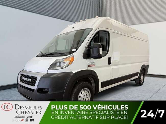 2019 Ram ProMaster Cargo Van 2500 Toit Surélevé Air climatisé Caméra de recul for Sale  - DC-U5751  - Blainville Chrysler