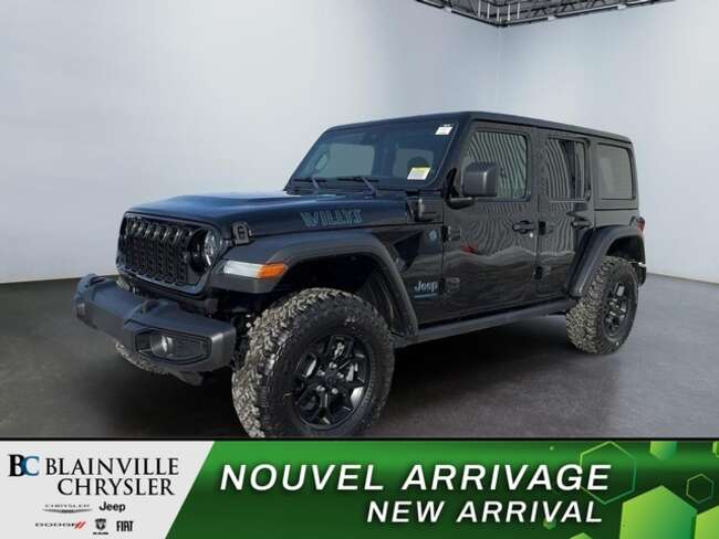 2025 Jeep Wrangler 4xe for Sale  - BC-50116  - Desmeules Chrysler