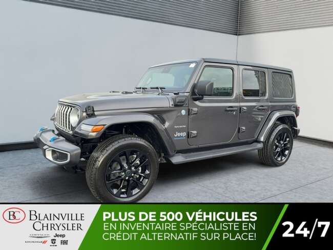 2024 Jeep WRANGLER 4XE Sahara 4 portes for Sale  - BC-40509  - Blainville Chrysler