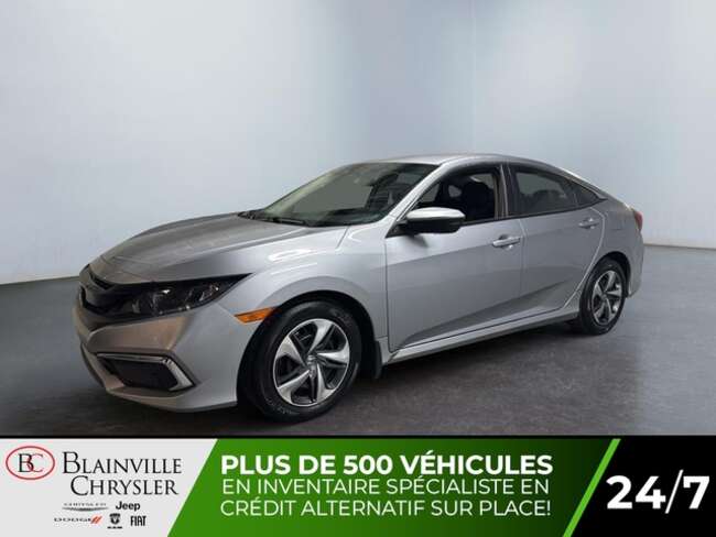 2019 Honda Civic LX SIEGES CHAUFFANTS BLUETOOTH CRUISE CARPLAY for Sale  - BC-N5691A  - Desmeules Chrysler