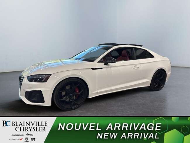 2022 Audi S5 3.0 TECHNIK QUATTRO NAV PANO CAM360 HUD CUIR ROUGE for Sale  - BC-FRAN01  - Desmeules Chrysler