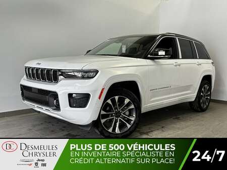 2024 Jeep Grand Cherokee Overland Uconnect 10.1po Nav Toit panoramique Cuir for Sale  - DC-24343  - Desmeules Chrysler