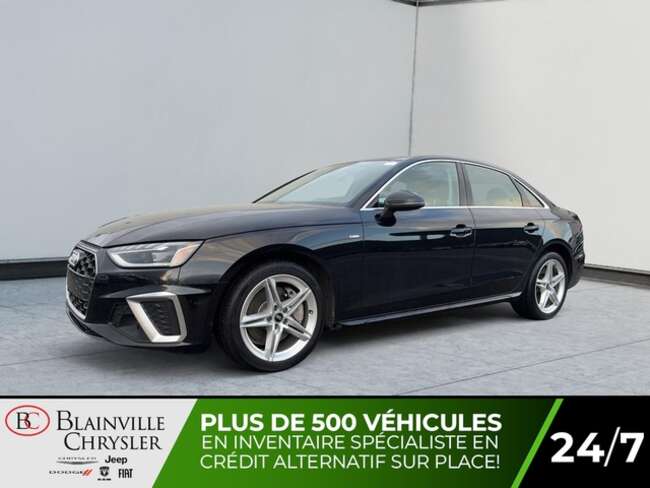 2021 Audi A4 S LINE PREMIUM PLUS QUATTRO NAVIGATION CUIR MAGS for Sale  - BC-S5304  - Blainville Chrysler