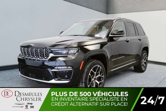 2025 Jeep Grand Cherokee Summit Reserve 4X4 Quadra-Trac Toit Panoramique for Sale  - DC-25055  - Blainville Chrysler