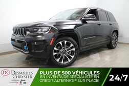 2022 Jeep Grand Cherokee 4XE Overland 4X4 Uconnect Cuir Toit ouvrant Caméra  - DC-23619A  - Desmeules Chrysler