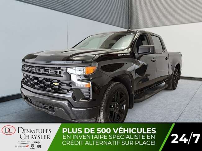 2023 Chevrolet Silverado 1500 Custom 4WD Crew Cab 6 Passagers Caméra recul for Sale  - DC-D6101  - Blainville Chrysler