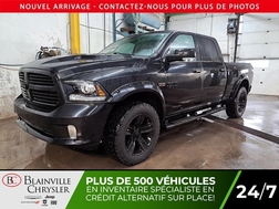 2017 Ram 1500 SPORT 4X4 CREW CAB BLACK OPS EDITION CUIR GPS MAGS  - BC-30604B  - Blainville Chrysler