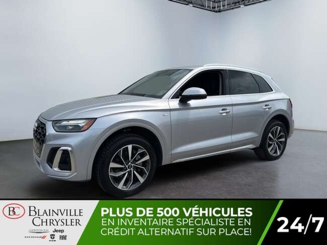 2021 Audi Q5 45 PROGRESSIV TOIT PANO NAV CUIR CHAUFFANT CARPLAY for Sale  - BC-M5939  - Blainville Chrysler