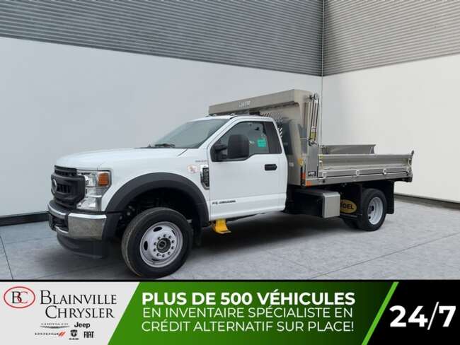 2022 Ford F-550 XL SUPER DUTY DRW 4X4 CABINE RÉGULIÈRE DOMPEUR for Sale  - BC-CJD21  - Blainville Chrysler